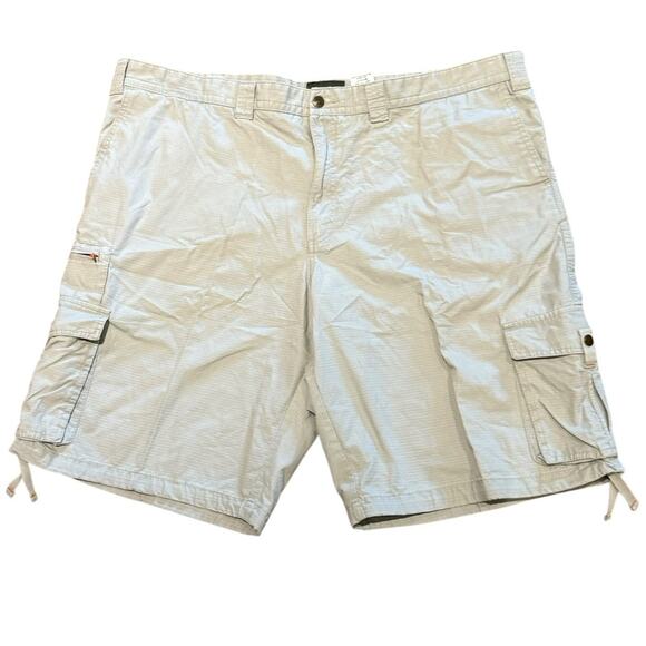 Eddie Bauer Men’s Size 46 Gray Ripstop Cargo Shorts - Picture 1 of 9